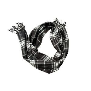 MERONA Black & White Plaid Scarf
